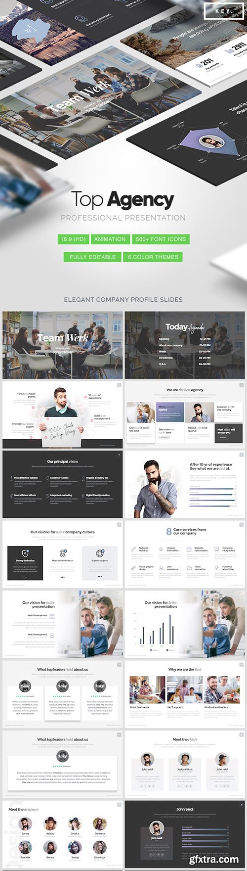 Graphicriver - Top Agency - Powerpoint Template for Agencies 20208427