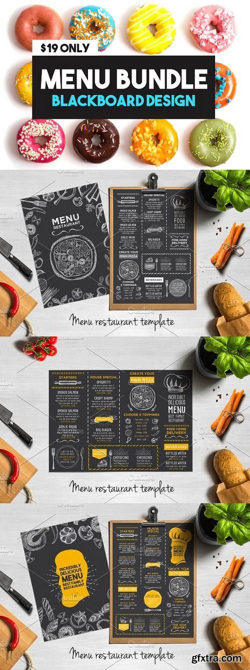 CM - Blackboard Menu Bundle 929420