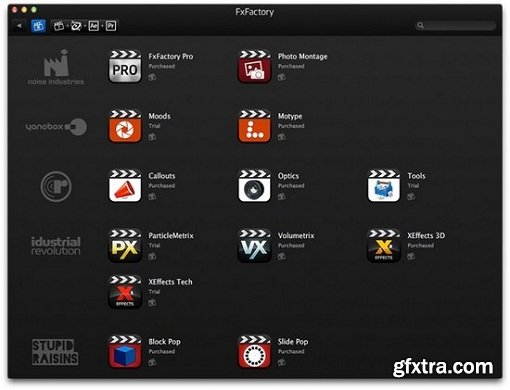 FxFactory Pro 6.0.4.5346 (Mac OS X)