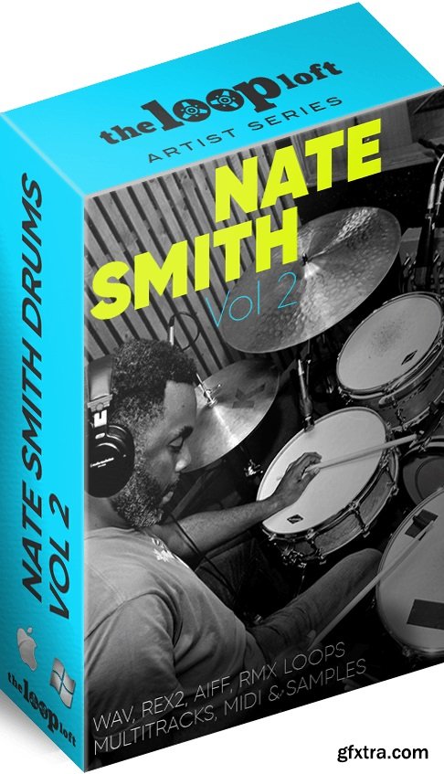 The Loop Loft Nate Smith Drum Loops Vol 2 WAV MiDi-FANTASTiC