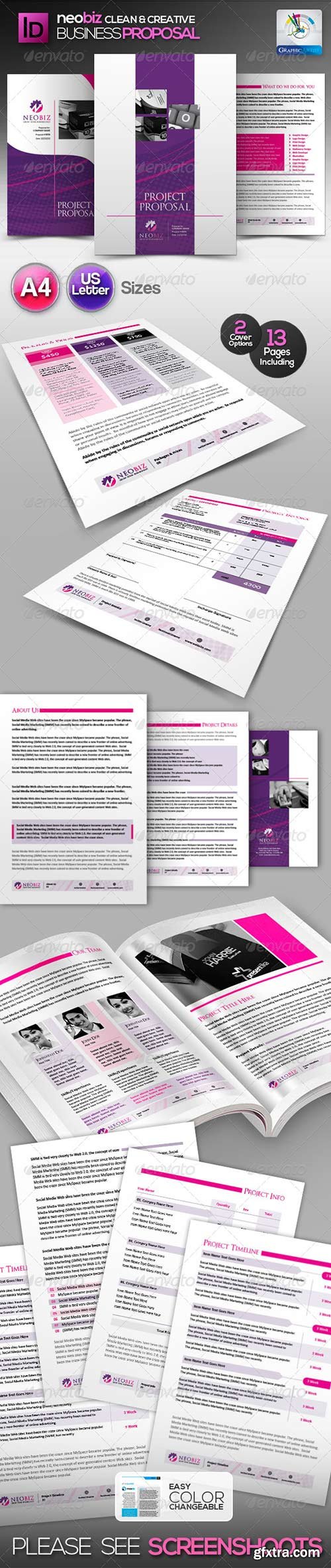 Graphicriver - NeoBiz Clean Generic Proposal 3200898