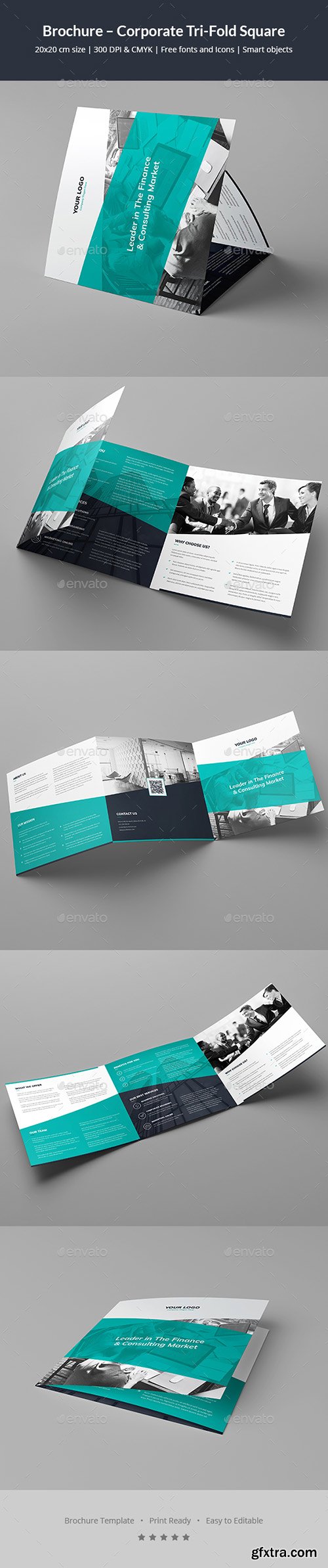 Graphicriver - Brochure – Corporate Tri-Fold Square 20262967