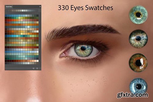 CM - Eyes Swatches for Digital Painting 1573613