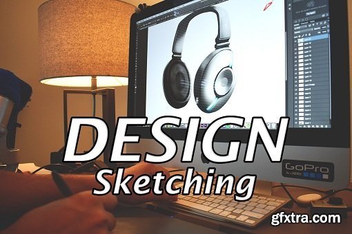 Industrial Design Sketching: Designing Headphones in Photoshop
