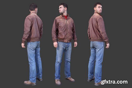 Casual Man 3D Model