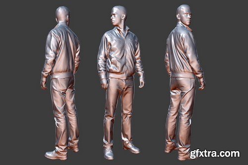 Casual Man 3D Model