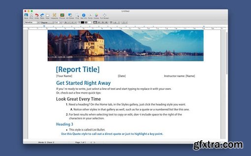 Go Word Pro 1.5.1 (Mac OS X)