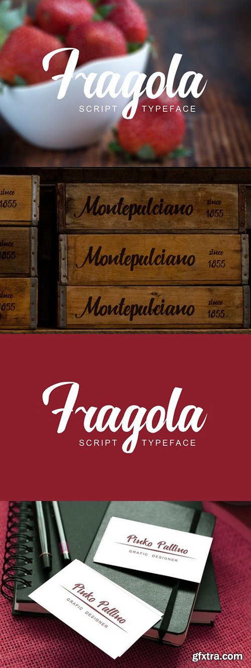 CM - Fragola Script Font 1583213