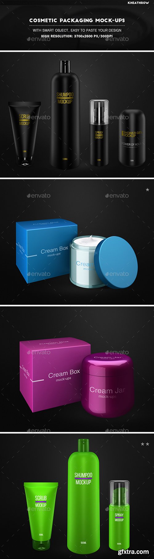 Graphicriver Cosmetic Packaging Mock-Ups 11588347