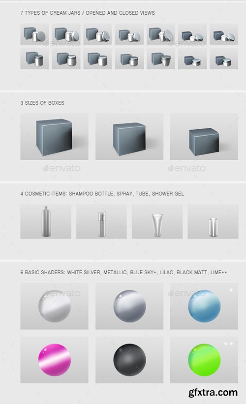 Graphicriver Cosmetic Packaging Mock-Ups 11588347