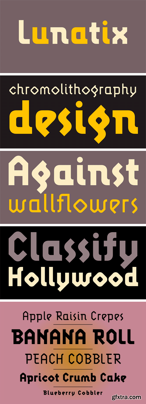 Lunatix Font Family