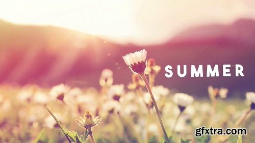 Videohive Summer Typography Slides 20006869