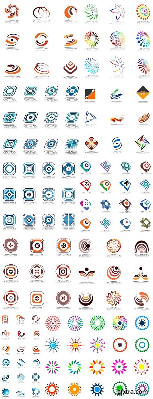 Collection logo and icons 18