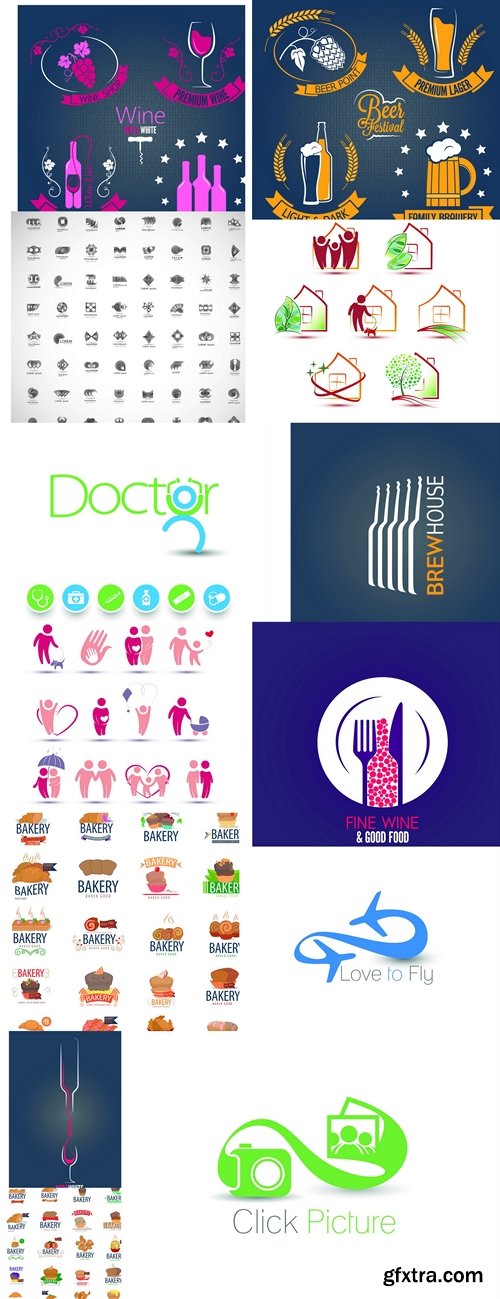 Collection logo and icons 20