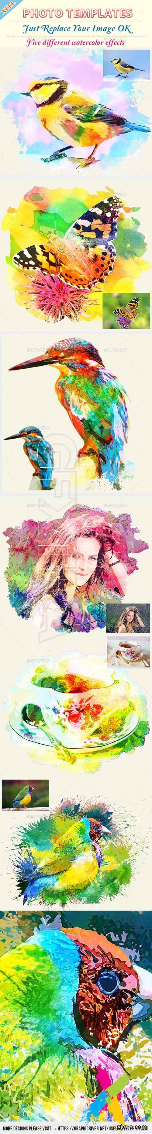 Graphicriver - Watercolor Art Photo Template 20207733