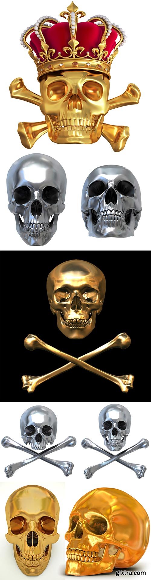 Metal skull