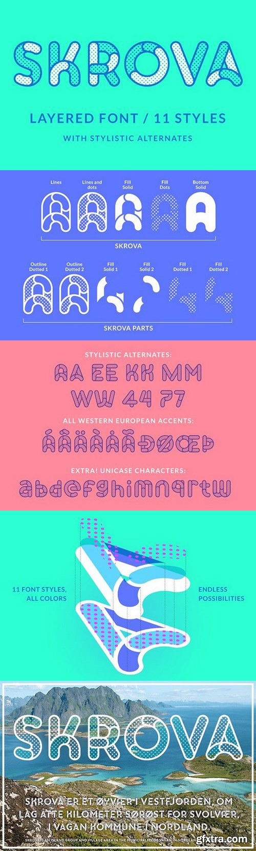 CM - Skrova layered font 1585824