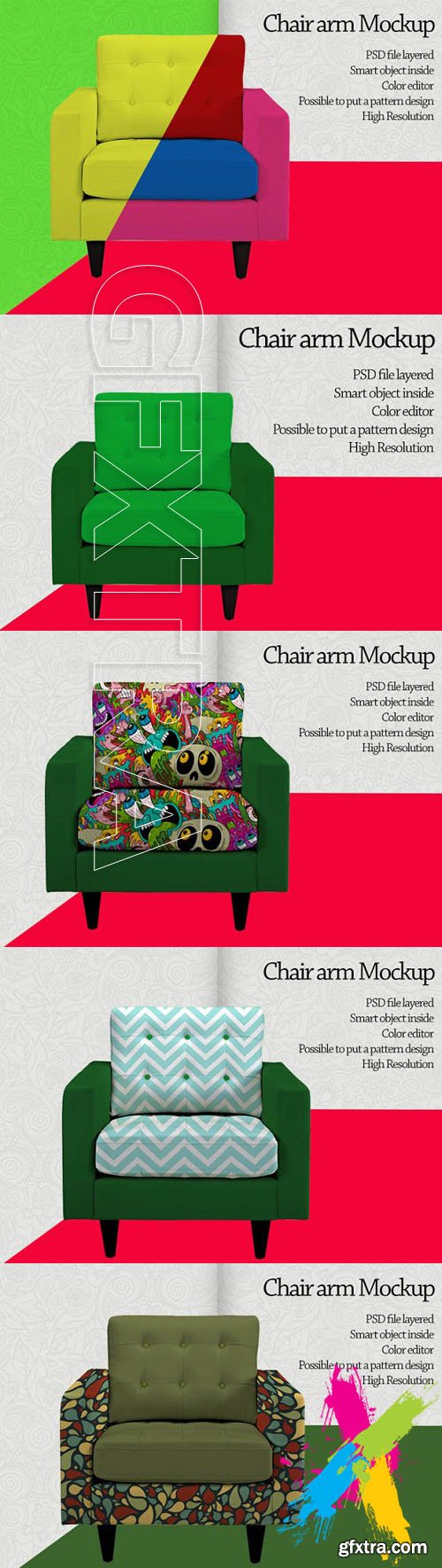 CM - Chair arm Mockup 1651772