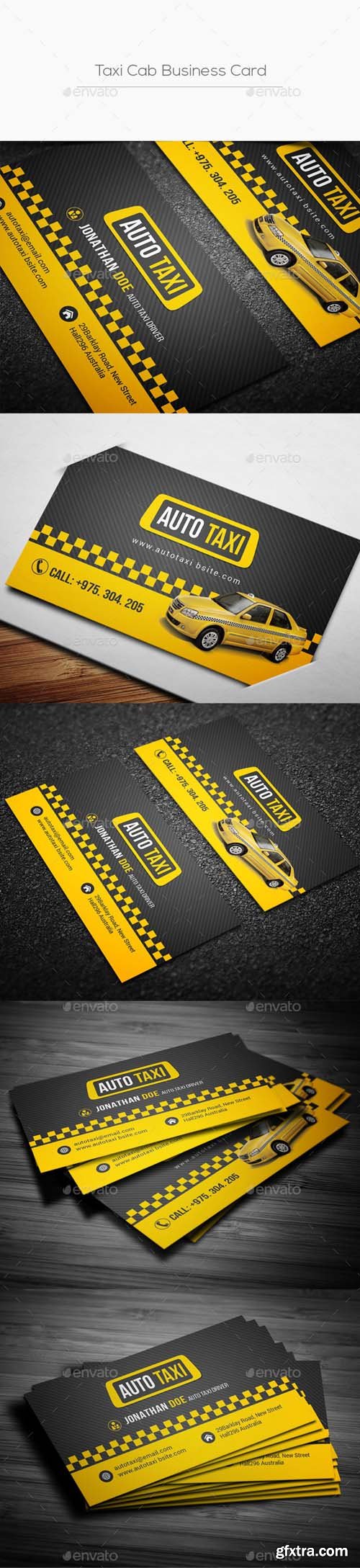 GR - Taxi Cab Business Card 20215185