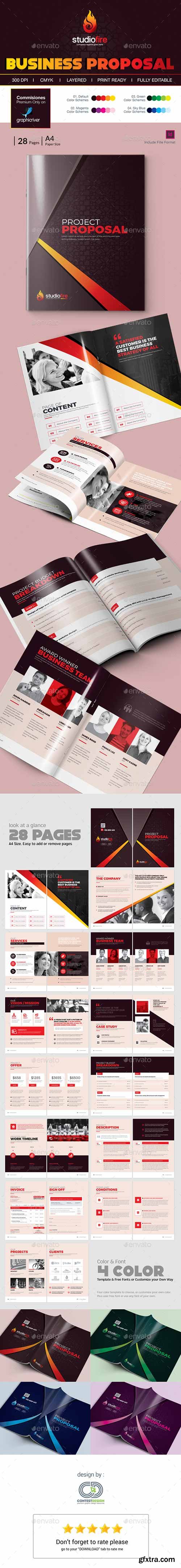 Graphicriver - Project Proposal Template Design 19148968