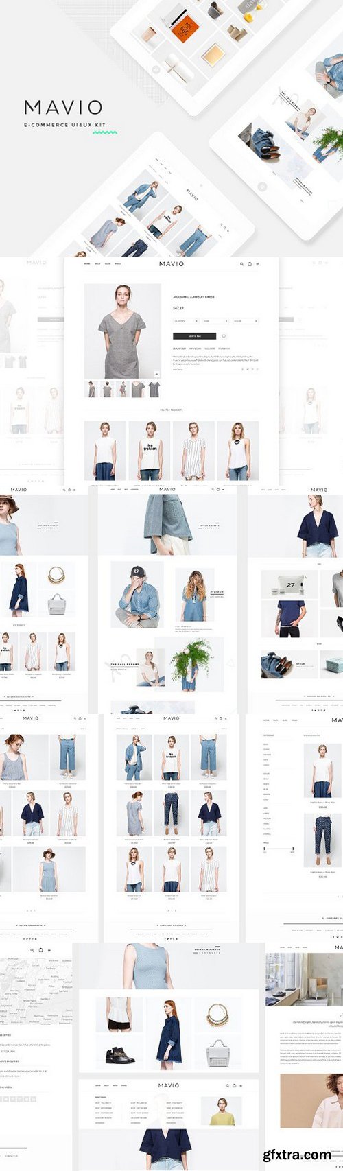 CM - Mavio E-Commerce UI/UX Kit 1573437