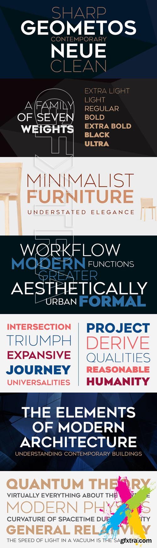 Geometos Neue font family