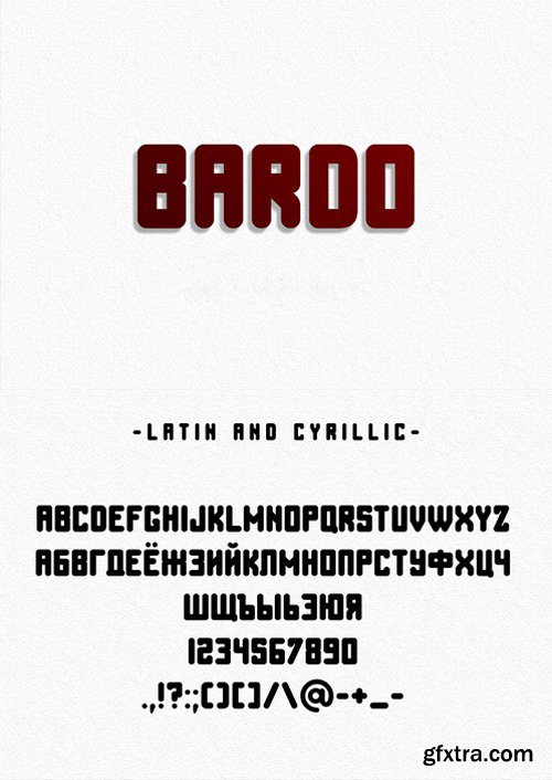 BARDO FONT