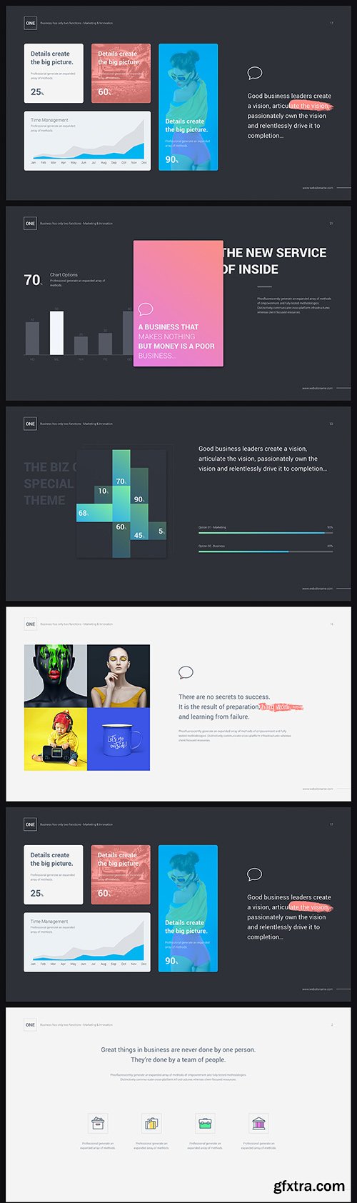 Graphicriver - BizOne Creative Keynote Presentation Template 19795441