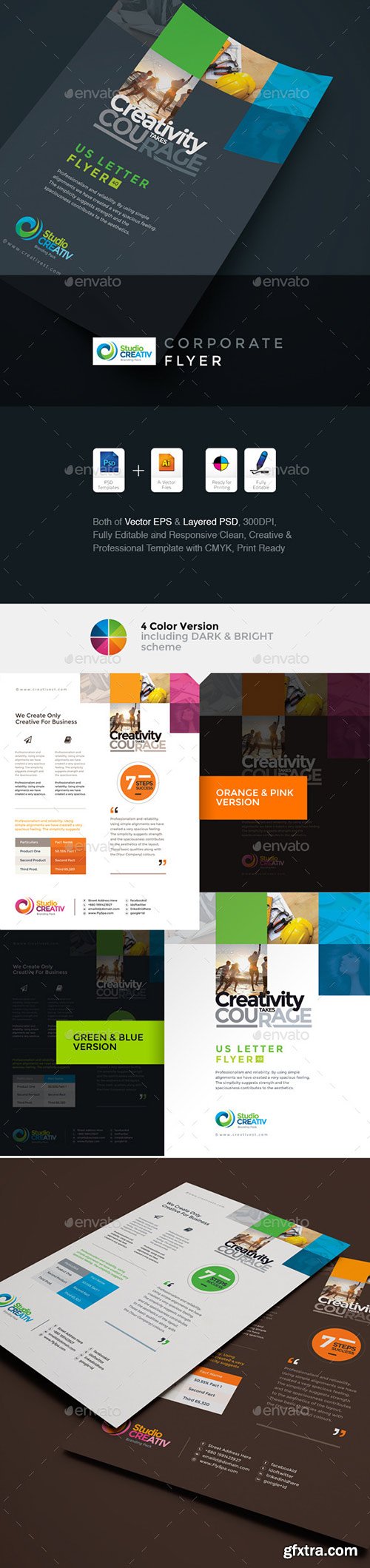 Graphicriver - Creative Business Flyer 9563347