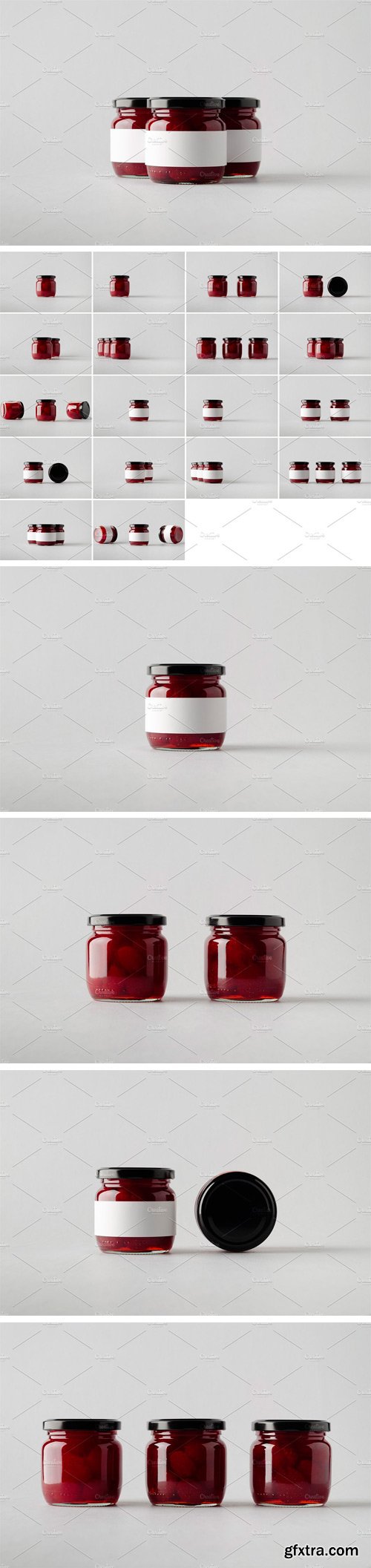 CM 1624465 - Strawberry Jam Mock-Up Photo Bundle