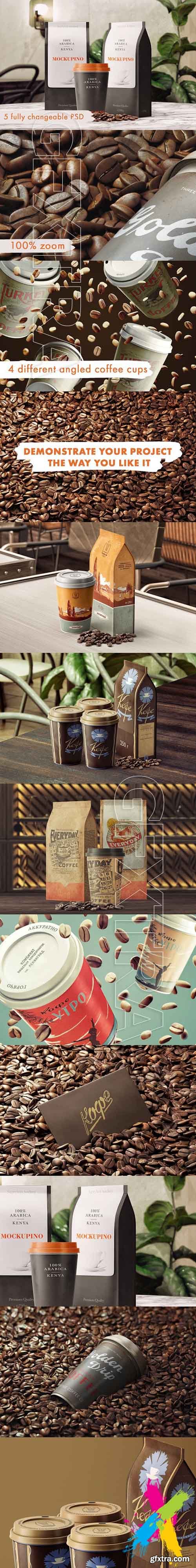 CM - Set of Coffee MockUps 1620885