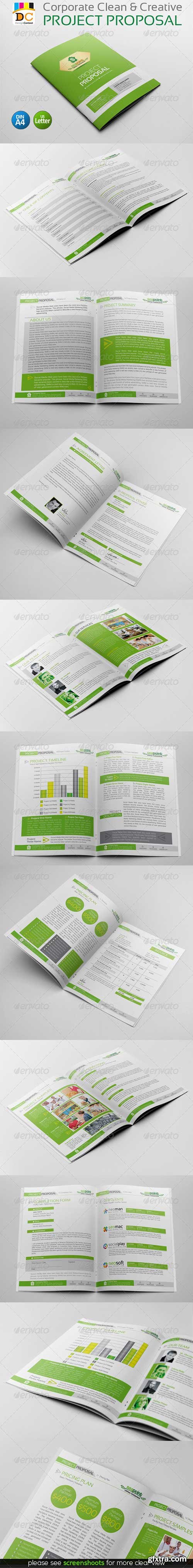 Graphicriver - Corporate Creative Clean Project Proposal 4798269