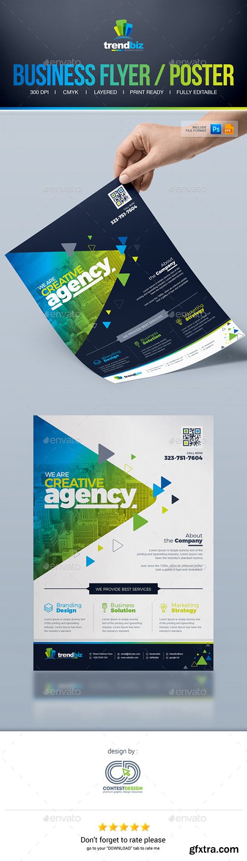 Graphicriver - Corporate Business Flyer / Poster Advertising Template 19386679