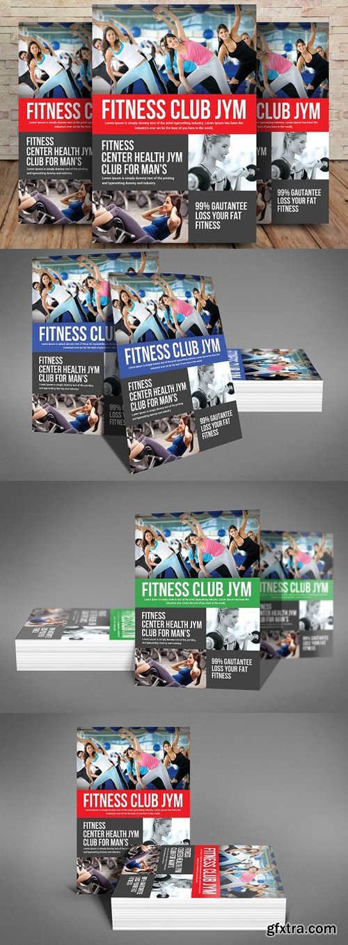 CM - Fitness Flyer Template 1594579