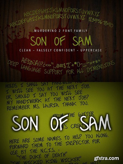 CM - Murderino 2 Son of Sam Typeface 1593100