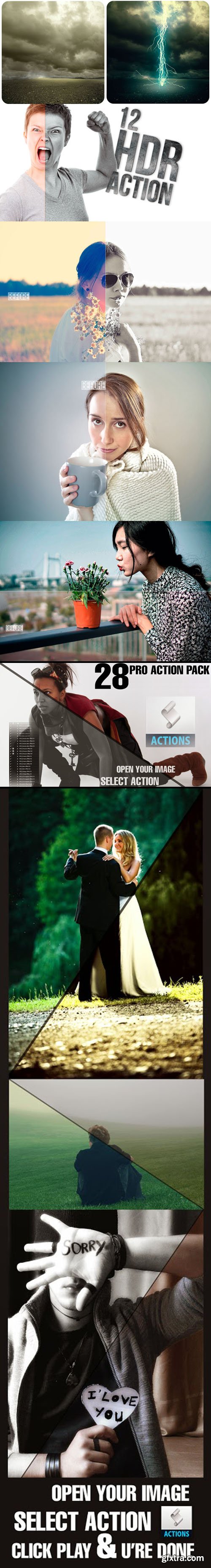 40 HDR Photoshop Actions