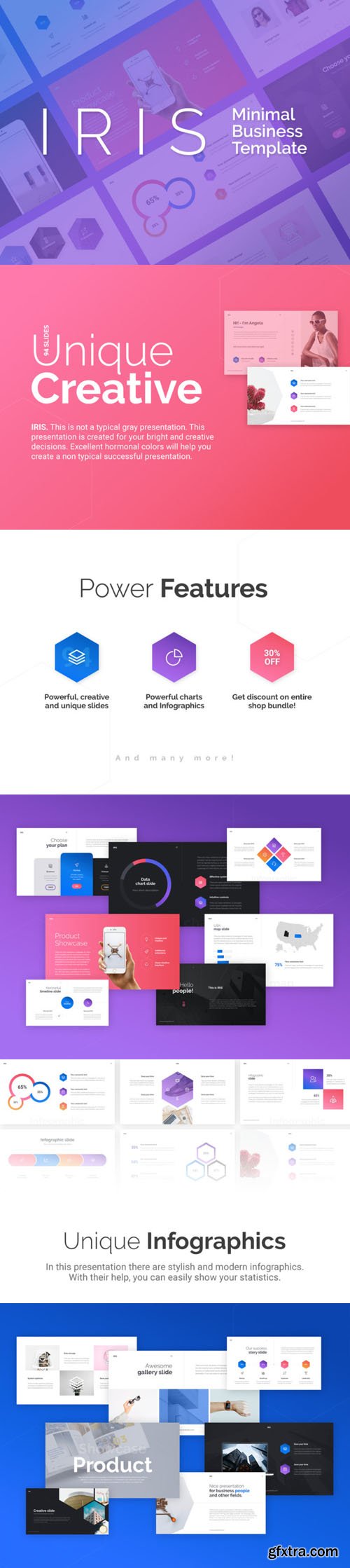 IRIS Keynote & PowerPoint Template