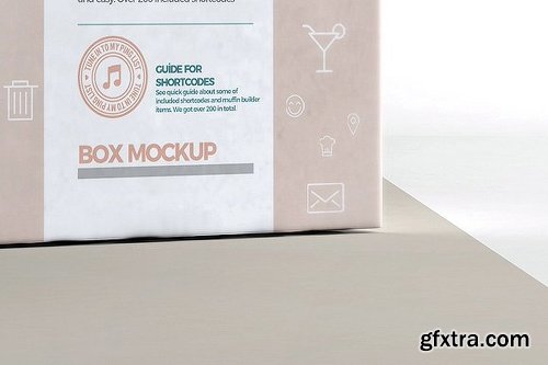 CreativeMarket Square Box Mock-Up 4 1291846