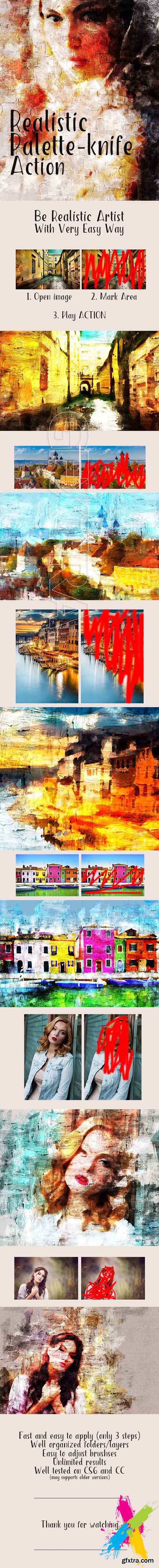 Graphicriver - Realistic Palette-Knife Painting Action 20214877