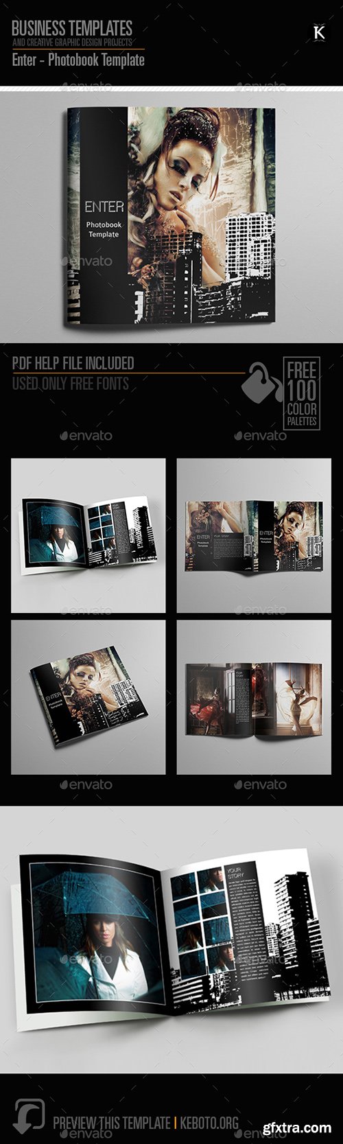 Graphicriver Enter - Photobook Template 9459423