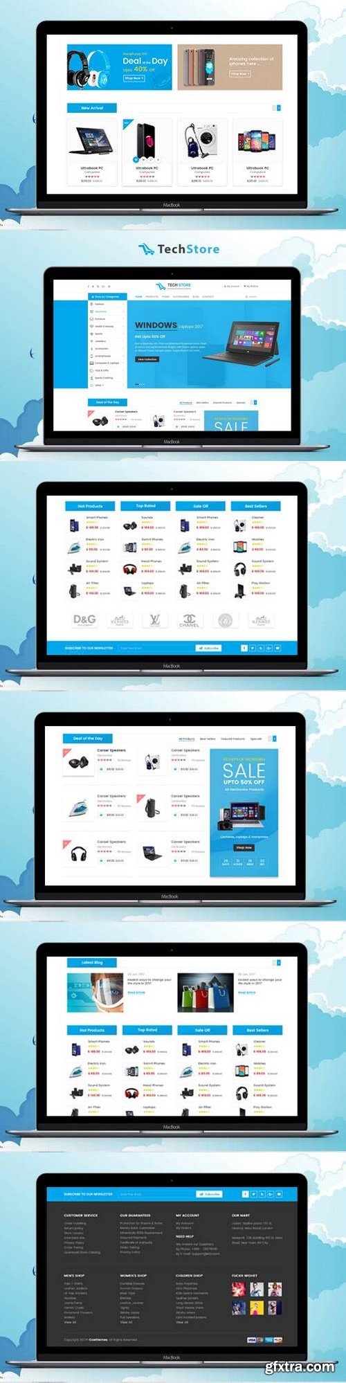 Tech Store - Creative E-Commerce Template