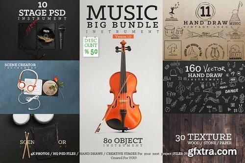 CM - Music Big Bundle Instrument 1241551