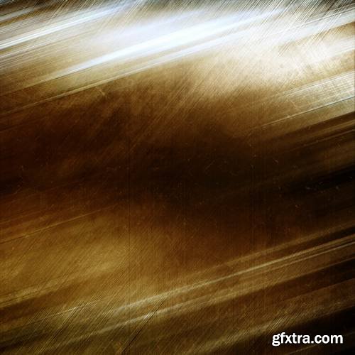 Golden Metal Background for Industrial or Technology Design