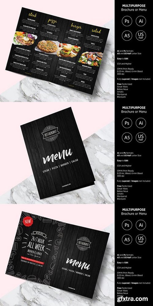 CM - Multipurpose Brochure or Menu 1594420