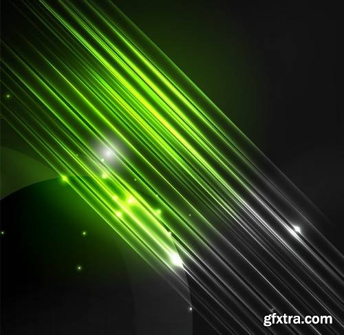 Vector Polar Lights Concept Background