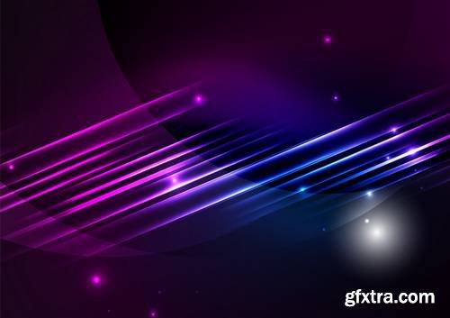 Vector Polar Lights Concept Background