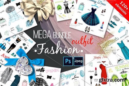 CM - Mega Bundle. Fashion big set 1318223