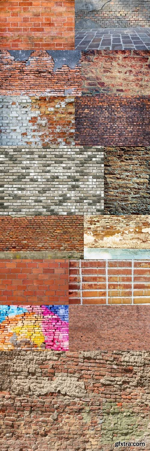 Brick Wall Textures and Backgrounds