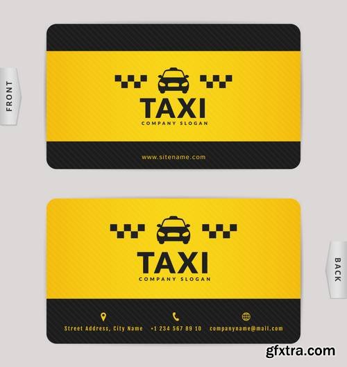 Business Card for Taxi Company