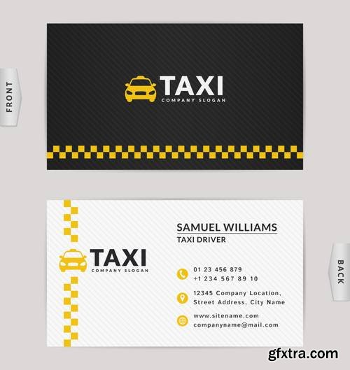 Business Card for Taxi Company